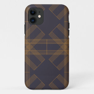 Dynamische, moderne, koele, abstracte lijnpatroonk Case-Mate iPhone case