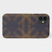 Dynamische, moderne, koele, abstracte lijnpatroonk Case-Mate iPhone case (Achterkant (horizontaal))