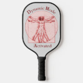 Dynamische modus pickleball paddle (Voorkant)