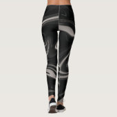 "DYNAMISCHE MOIRÉ PATRONEN" LEGGINGS (Achterkant)