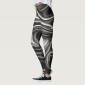 "DYNAMISCHE MOIRÉ PATRONEN" LEGGINGS (Links)