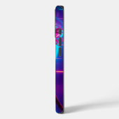 Dynamische neondans en bewegingskunst Case-Mate iPhone case (Achterkant / Links)