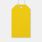 Dynamische Nieuwe Vlag van de Staat Mexico Grafisc Cadeaulabel (Achterkant)