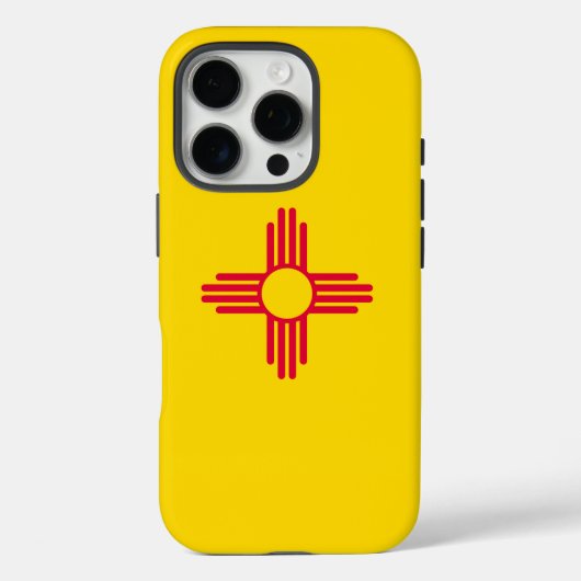 Dynamische Nieuwe Vlag van de Staat Mexico Grafisc Case-Mate iPhone Case (Achterkant)