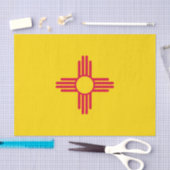 Dynamische Nieuwe Vlag van de Staat Mexico Grafisc Tissuepapier (Craft)