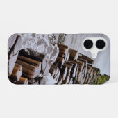 Dynamische Oceaangolf Zeewering iPhone Hoesje iPhone 16 Hoesje (Achterkant horizontaal)