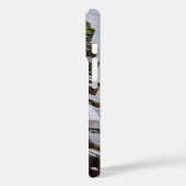 Dynamische Ocean Wave Seawall iPhone Case (Achterkant / Links)