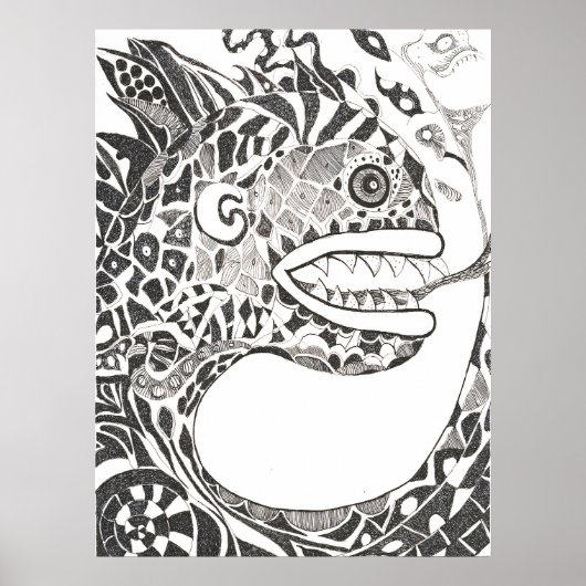 Dynamische Oude Slang Poster (Voorkant)