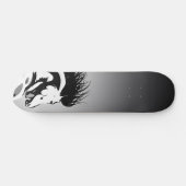 dynamische paardenafbeelding skateboard (Horizontaal)
