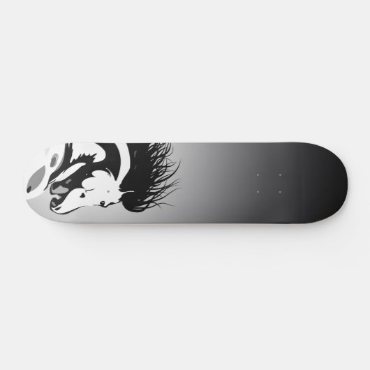 dynamische paardenafbeelding skateboard (Horizontaal)