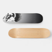 dynamische paardenafbeelding skateboard (Horizontaal)