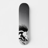 dynamische paardenafbeelding skateboard (Voorkant)