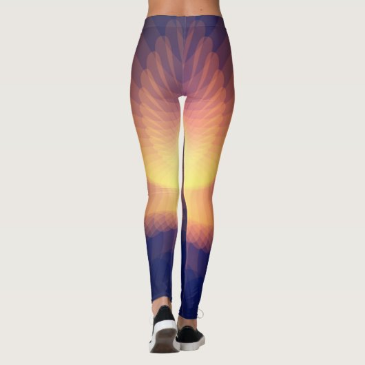 Dynamische Prints Leggings (Achterkant)