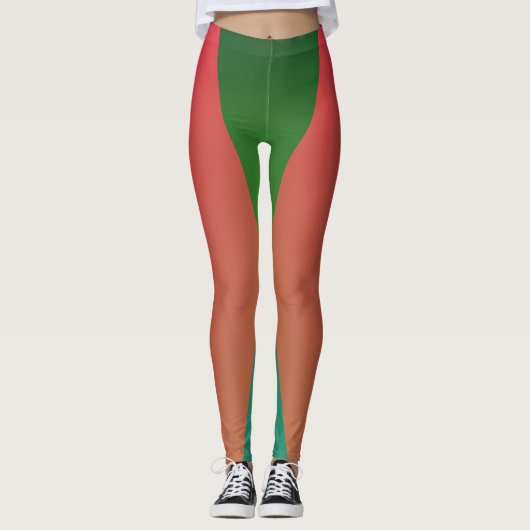 Dynamische Prints Leggings (Voorkant)