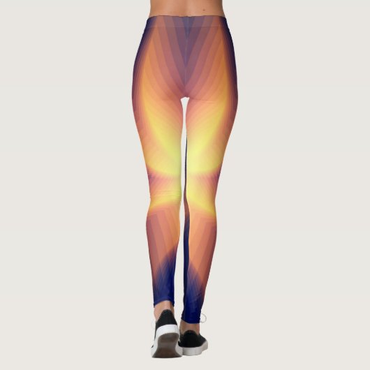 Dynamische Prints Leggings (Achterkant)