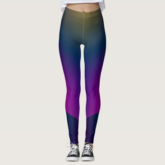 Dynamische Prints Leggings (Voorkant)
