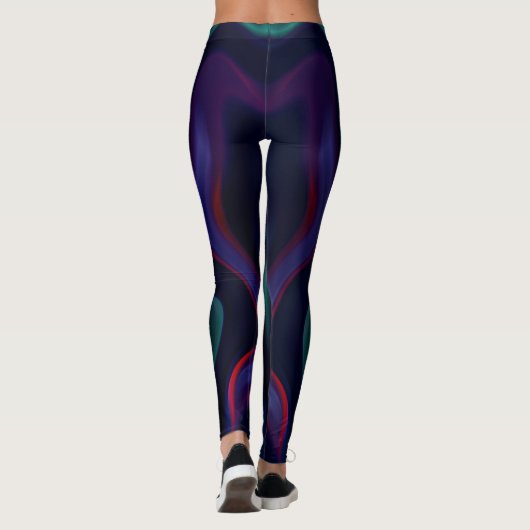 Dynamische Prints Leggings (Achterkant)