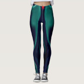 Dynamische Prints Leggings (Voorkant)