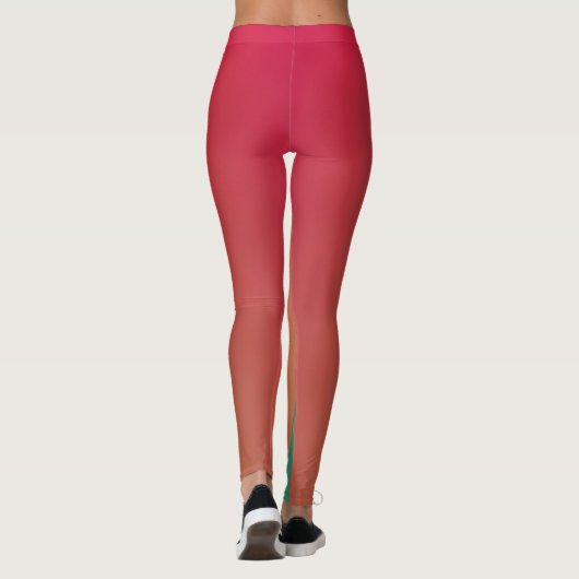 Dynamische Prints Leggings (Achterkant)