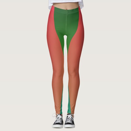 Dynamische Prints Leggings (Voorkant)