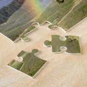 Dynamische regenboog legpuzzel (Zijkant)