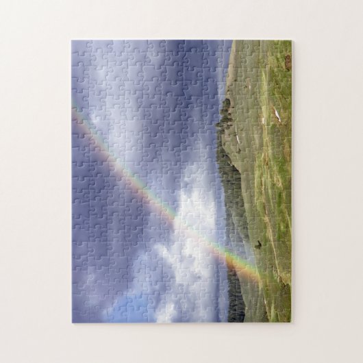 Dynamische regenboog legpuzzel (Verticaal)