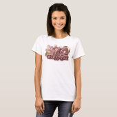 Dynamische Rode LEEF ONZE FEEST T-shirt (Voorkant volledig)