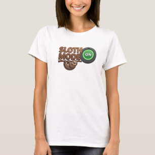 Dynamische Rode LUIAARD MODUS AAN Fashion Art T-shirt