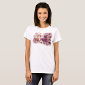 Dynamische Roze PINK PATROL Print T-shirt (Voorkant volledig)