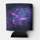 Dynamische ruimte nevel kosmisch beeld blikjeskoeler (Achterkant)
