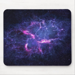 Dynamische ruimte nevel kosmisch beeld muismat
