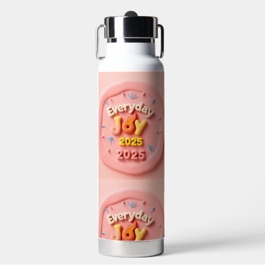 Dynamische schetsflits waterfles (Voorkant)