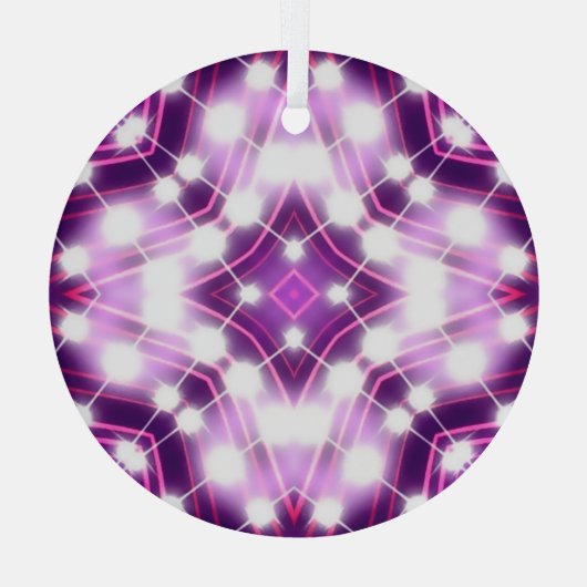 Dynamische schijnwerpers achtergrond textuur glas ornament (Achterkant)