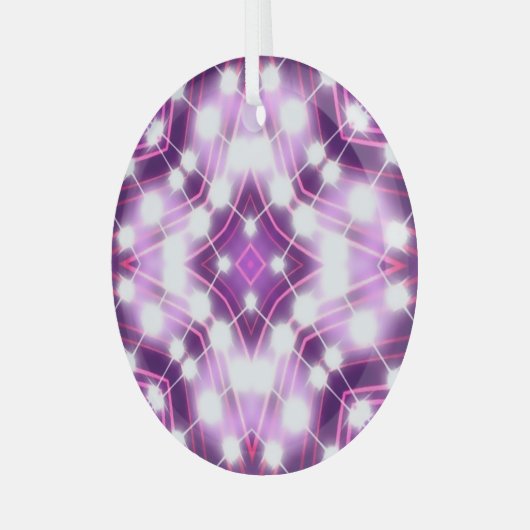 Dynamische schijnwerpers achtergrond textuur glas ornament (Voorkant links)