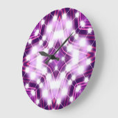 Dynamische schijnwerpers achtergrond textuur grote klok (Hoek)