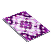 Dynamische schijnwerpers achtergrond textuur notitieboek (Rechterzijde)