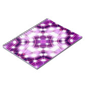 Dynamische schijnwerpers achtergrond textuur notitieboek (Linkerzijde)