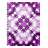 Dynamische schijnwerpers achtergrond textuur notitieboek (Voorkant)