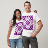 Dynamische schijnwerpers achtergrond textuur t-shirt (Unisex)