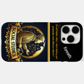 Dynamische Sociale Studies Leraar Inspireert Case-Mate iPhone Case (Achterkant (horizontaal))