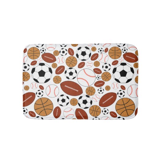 Dynamische Sportbalken Badmat (Voorkant)