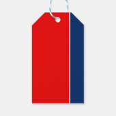 Dynamische Tennessee State Flag Graphic op a Cadeaulabel (Achterkant)