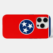 Dynamische Tennessee State Flag Graphic op a Case-Mate iPhone Case (Achterkant (horizontaal))