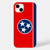 Dynamische Tennessee State Flag Graphic op a Case-Mate iPhone Case (Achterkant)