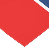 Dynamische Tennessee State Flag Graphic op a Korte Tafelloper (Hoek)