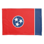 Dynamische Tennessee State Flag Graphic op a Kussensloop (Voorkant)