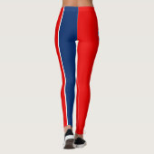 Dynamische Tennessee State Flag Graphic op a Leggings (Achterkant)