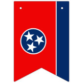Dynamische Tennessee State Flag Graphic op a Vlaggetjes (Eerste vlag)
