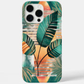 Dynamische Tropen-Woge Case-Mate iPhone Case (Achterkant)