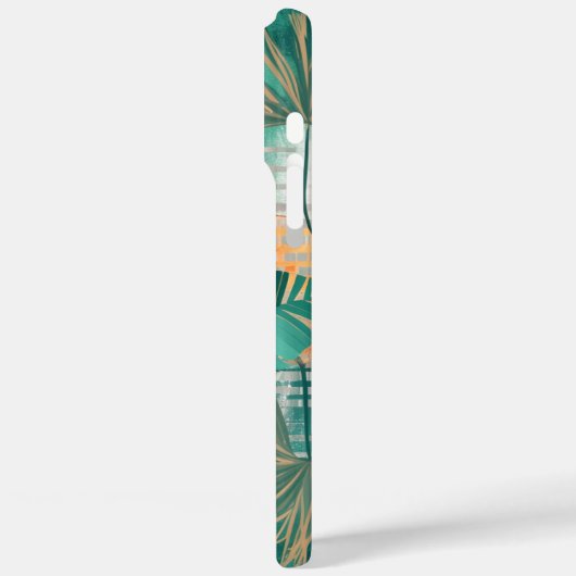 Dynamische Tropen-Woge Case-Mate iPhone Case (Achterkant / Links)